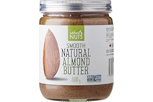 Natures Nuts Nature's Nuts Almond Butter Natural Smooth 500g, 500 Grams