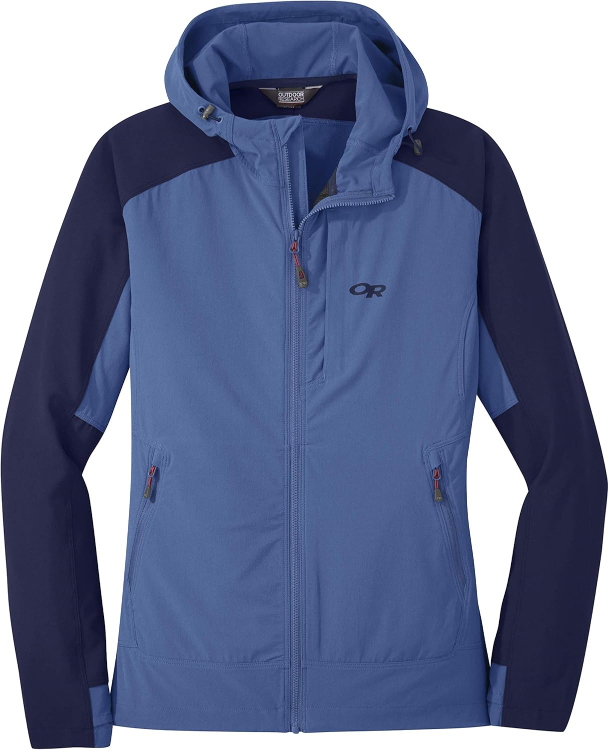 Outdoor Research Women's Ferrosi Hooded Jacket, Lapis, X-Small: Clothing