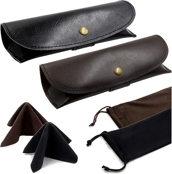 Small Thin Case for ClipOn sunglasses Slim and narrow cases for