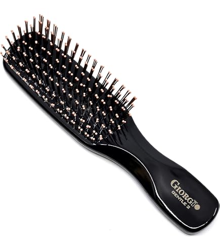 Brosse De Soin Capillaire IKEMOTO SEDUCE L - Rouge, 200 Mm - Neuf