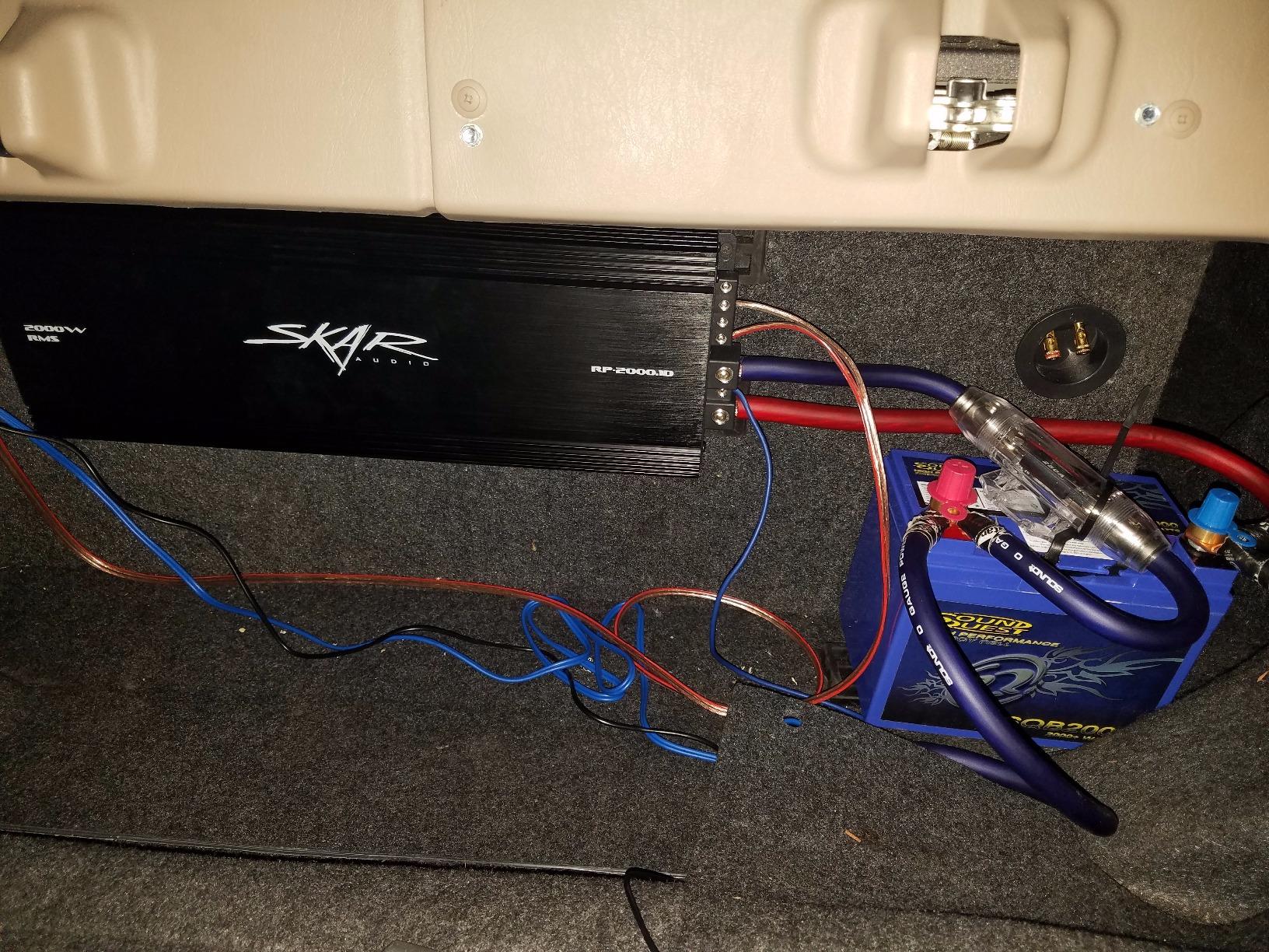 22/mo Finance Skar Audio RP150.4AB 1,000 Watt FullRange Class A/B