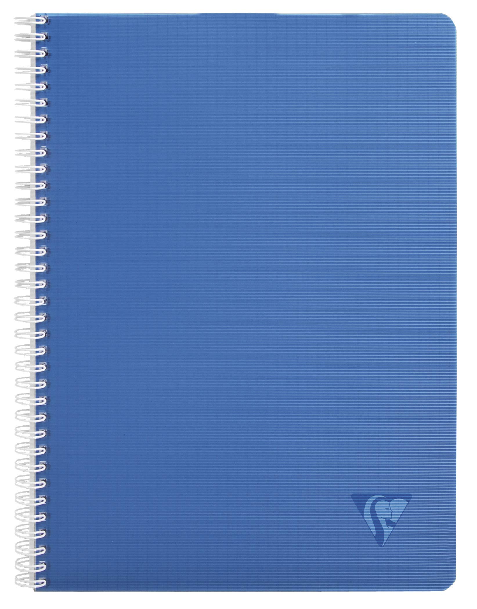 Clairefontaine 329125C Collection LiniColour Intensive Set of 10 Spiral Notebooks - A4 21x29,7 cm - 100 Small Squares Pages - White Paper 90 g - Polypro Cover - Random Colours Intensive