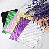sourcing map 14400pcs Black Glass Mirror Disco Ball Tiles 5x5mm Self-Adhesive view 6