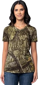 Realtree Women's Short Sleeve V-Neck T-Shirt