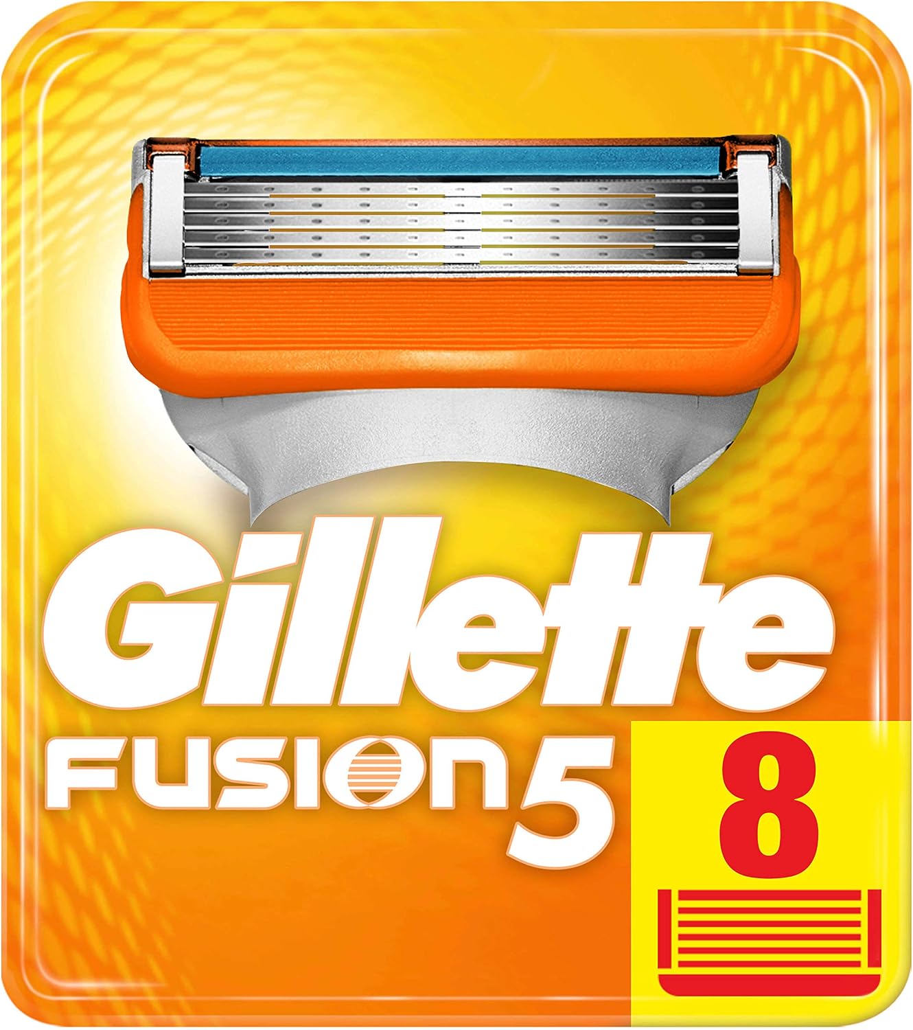 Gillette Fusion Power Razor Blades, 8 each, Multicolored, 8 count (Pack of 1)