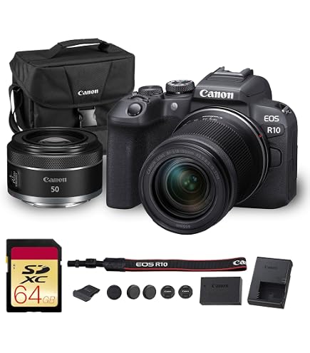 Amazon.com : Canon EOS R10 Mirrorless Camera with 18-150mm Lens