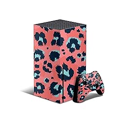 Design SkinZ Leopard Coral and Teal V23 - Design