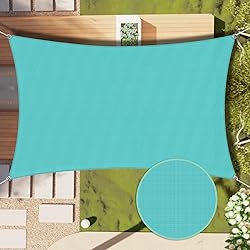 SunnyRoyal 17'x22' Sun Shade Sail Super A Ring Wire