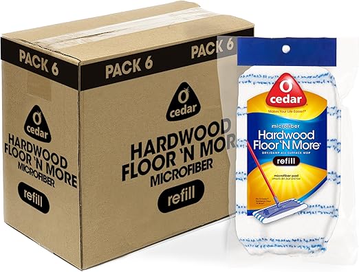 Amazon Com O Cedar Hardwood Floor N More Microfiber Refill Pack