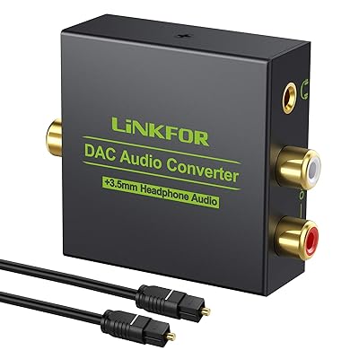 LiNKFOR Digital to Analog Audio Converter DAC Malaysia Ubuy
