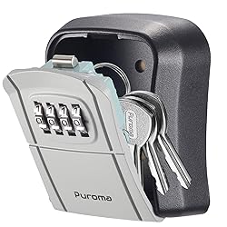 Puroma Key Lock Box Combination Lockbox