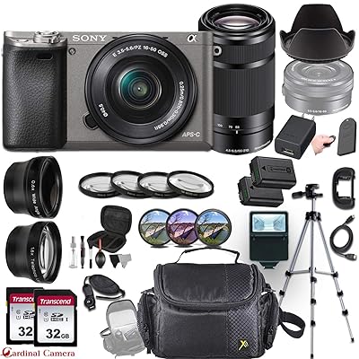 Sony Alpha a6000 Mirrorless Camera with Lens Egypt Ubuy - Main Image