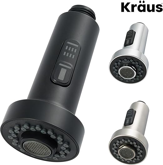 Kraus Dual Function Pull Out Spray Head For Kitchen Bathroom