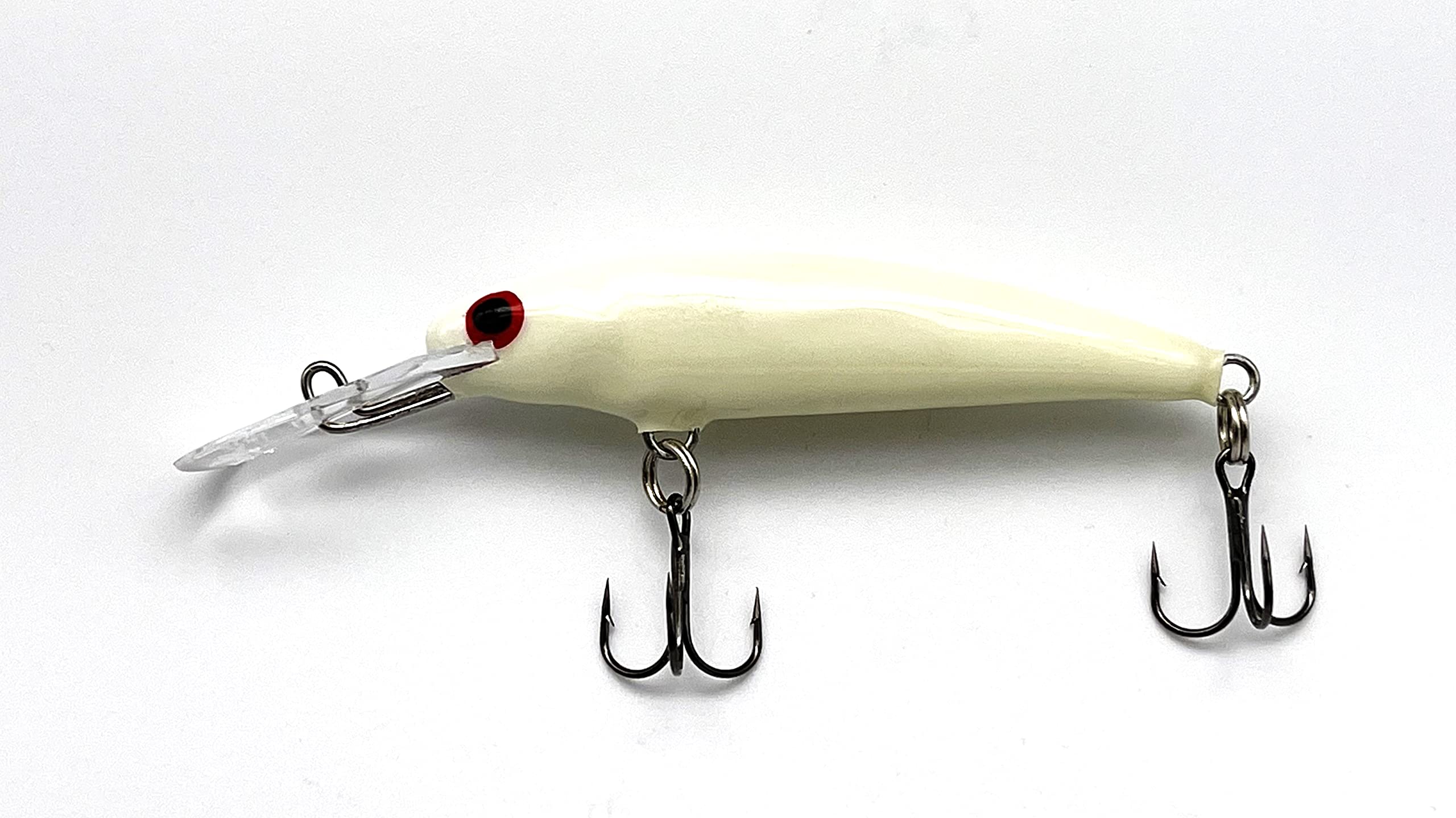 EVERBAY DORADO Wobbler Fishing Lure - Artificial Hard Crankbait - Fishing Tackle, Topwater Life-Like Swimbait for Perch Pike Zander Catfish Chub Salmon Trolling in Freshwater, Floating - STICK 7cm GH