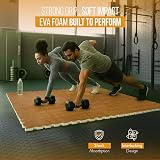SG Traders Interlocking EVA Foam Mats 60x60 cm 24x24 gym flooring tiles view 7