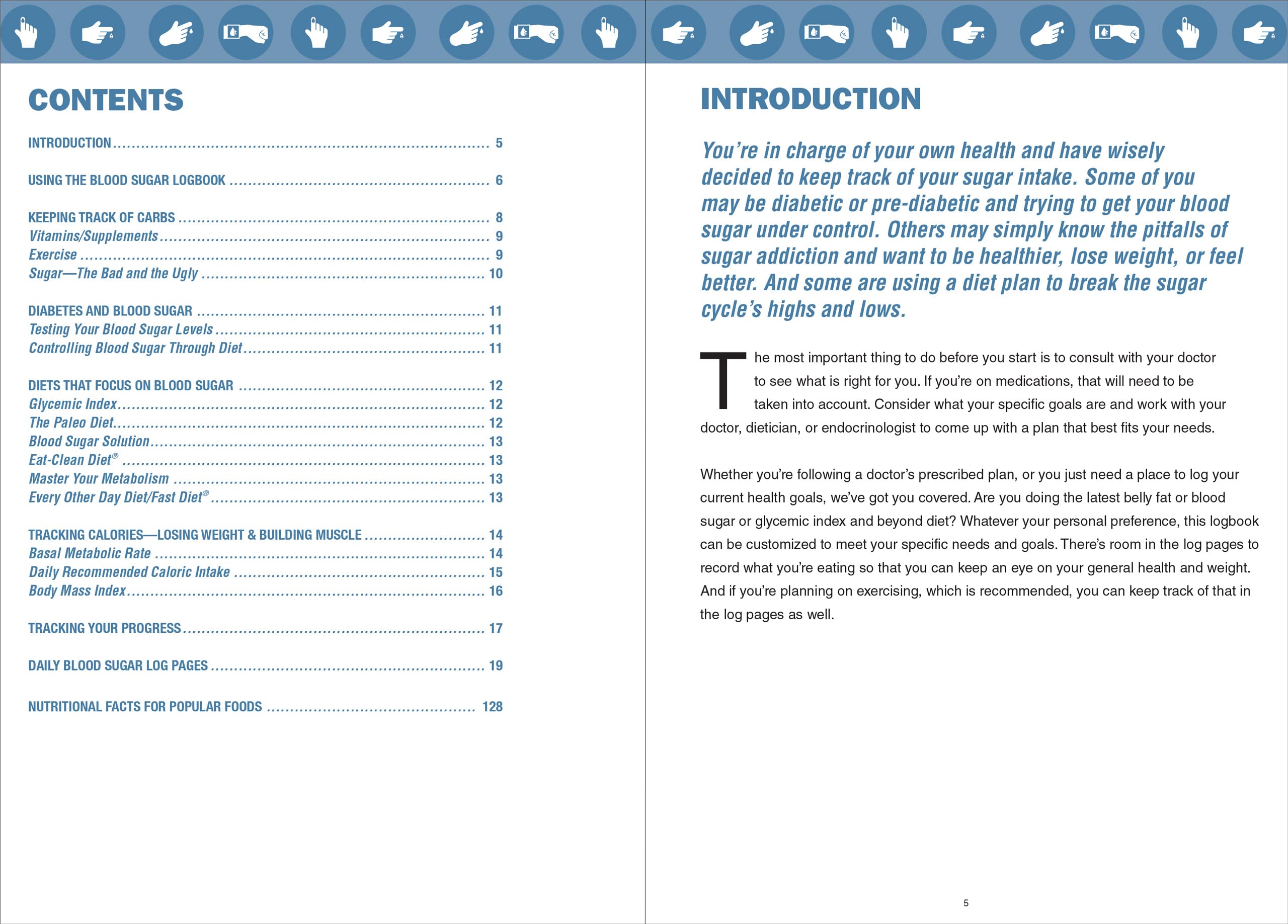 Blood Sugar Logbook (Daily Tracker for Optimum Wellness) Blood Sugar Logbook (Daily Tracker for Optimum Wellness) Spiral-bound