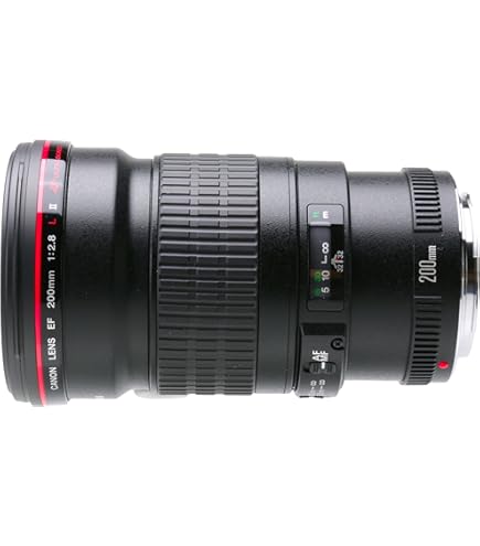Amazon.com : Canon EF 200mm f/2.8L II USM Telephoto Fixed Lens for