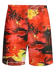 COOFANDY Men's 2 Piece Outfits Hawaiian Casual