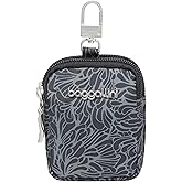 Baggallini womens On the Go Mini Pouch, Midnight Blossom Print, Black US