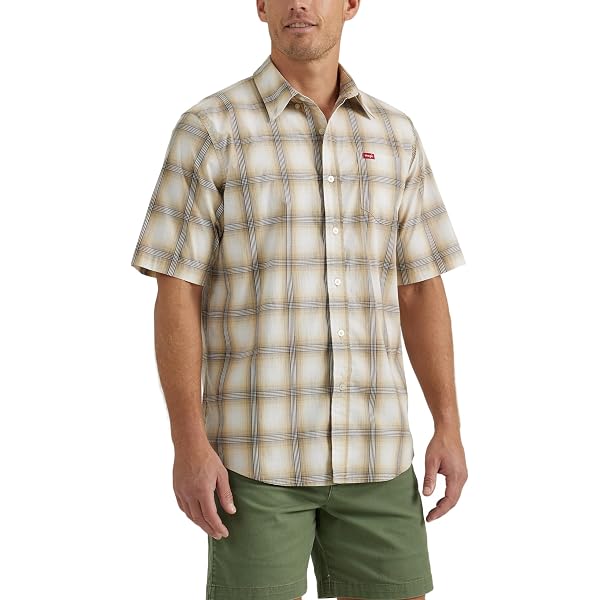 Chemise Poncho Homme 2XL/XXL - Style Plaid, Manches Courtes, Parfaite Pour Extérieur