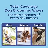 Floofs Bamboo Dog Wipes 100 Count 15x20cm 50gsm Hypoallergenic view 7