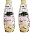 Mighty Sesame Co. Organic Tahini, Squeezable Creamy & Ready Tahini Paste, 10.9oz (2 Pack) Gluten Free, Vegan, Non GMO, Keto Friendly, Plant Based Protein, Kosher