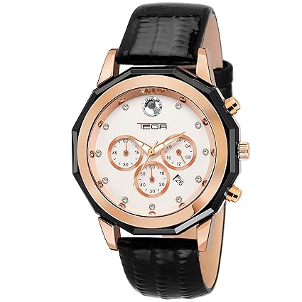 T02402-BLACK 2X Chronograph Elegance Watch - for Women