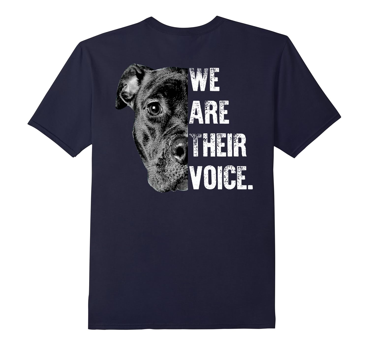 Love Pitbull / We Are Their Voice T-shirt-Rose