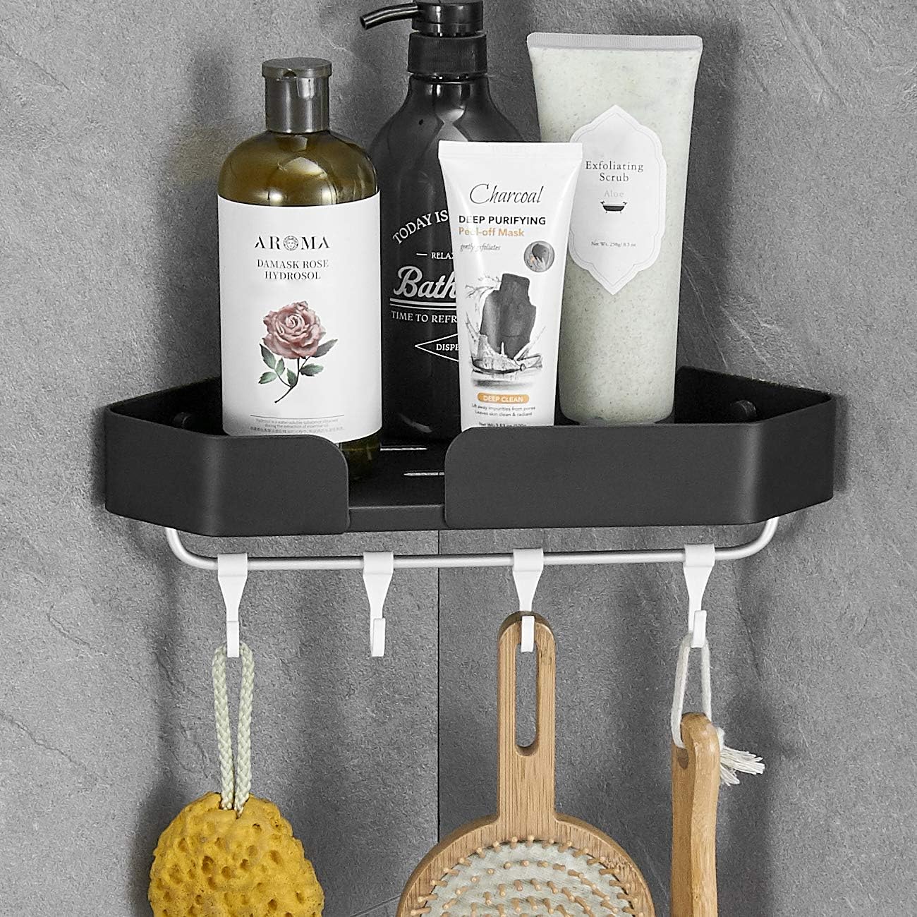 Corner Shower Caddy Rust Proof Corner Shower Shelf Rack