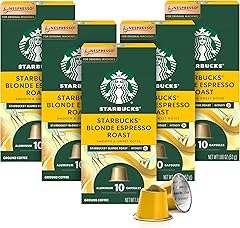 Starbucks by Nespresso Original Line Blonde Roast Espresso 50-count Espresso Pods
