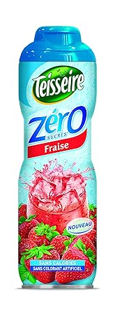 Teisseire Sirup 0% Zucker Erdbeere - 0,6L
