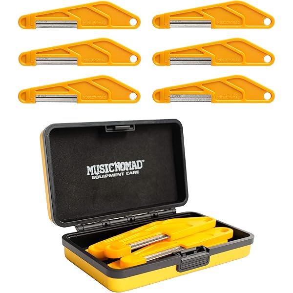 Amazon.com: MusicNomad MN668 6 pc. Diamond Coated Electric Guitar