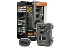 SPYPOINT Flex G-36 Cellular Trail Camera, 36MP Photos and 1080p Videos with Sound, GPS Enabled, LTE Connectivity, 100' Flash 