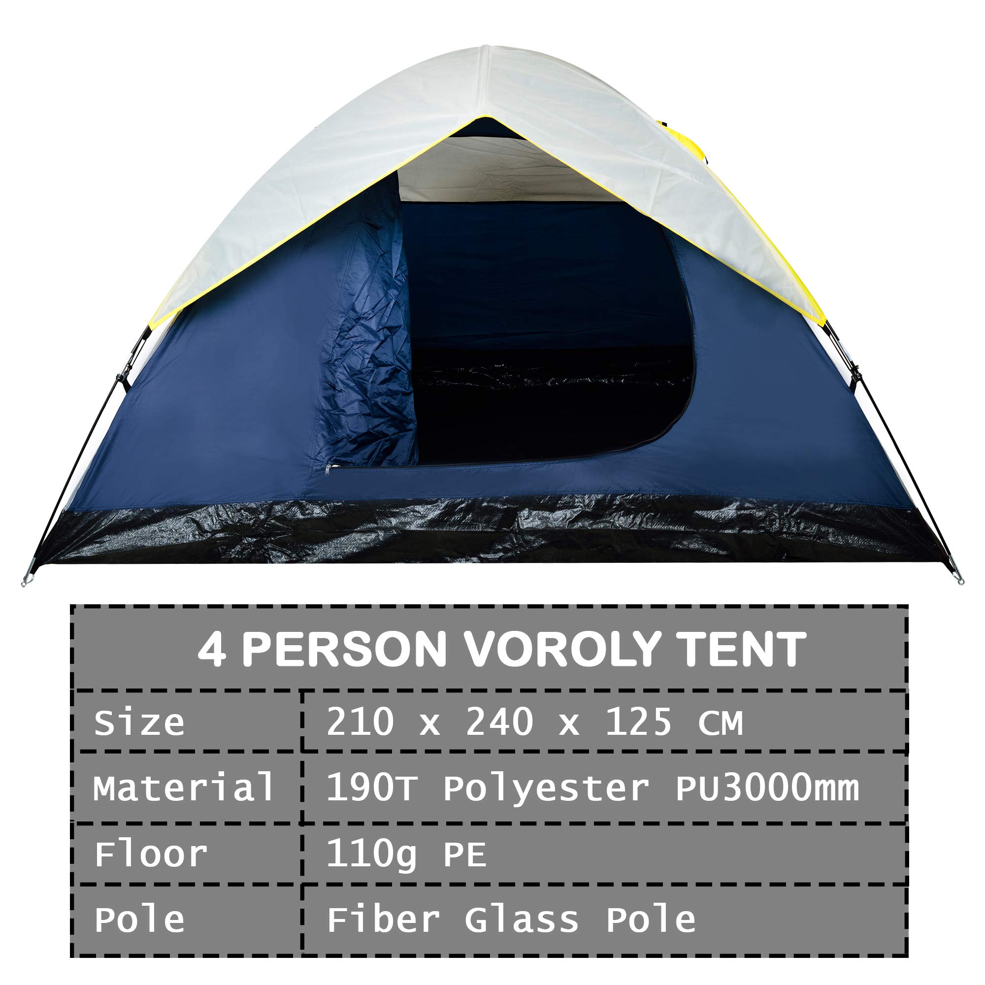 Waterproof Portable Picnic Camping Tent 