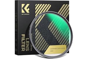 K&F CONCEPT 82mm Shimmer Diffusion 1 Filter Glimmer 1 Effect Multi Coating Optiacl Glass Lens Filters (Nano-X Series)
