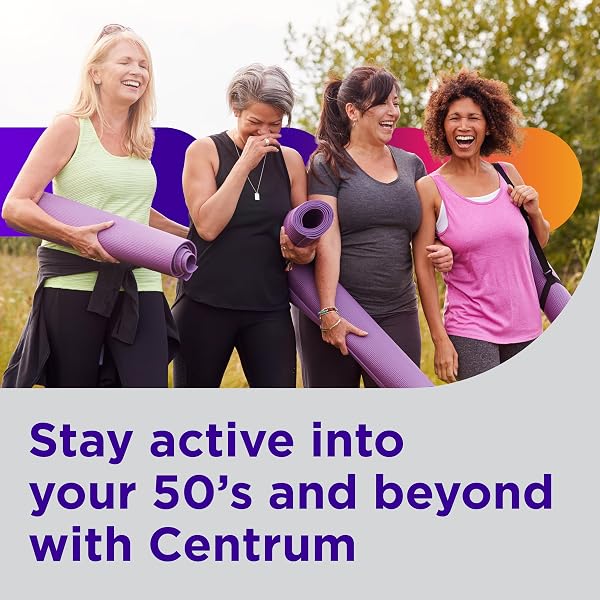 CENTRUM SILVER WOMEN’S MULTIVITAMIN FOR WOMEN 50 PLUS, MULTIVITAMIN/MULTIMINERAL SUPPLEMENT WITH VITAMIN D3, B VITAMINS, NON-GMO INGREDIENTS, SUPPORTS MEMORY AND COGNITION IN OLDER ADULTS – 100 CT