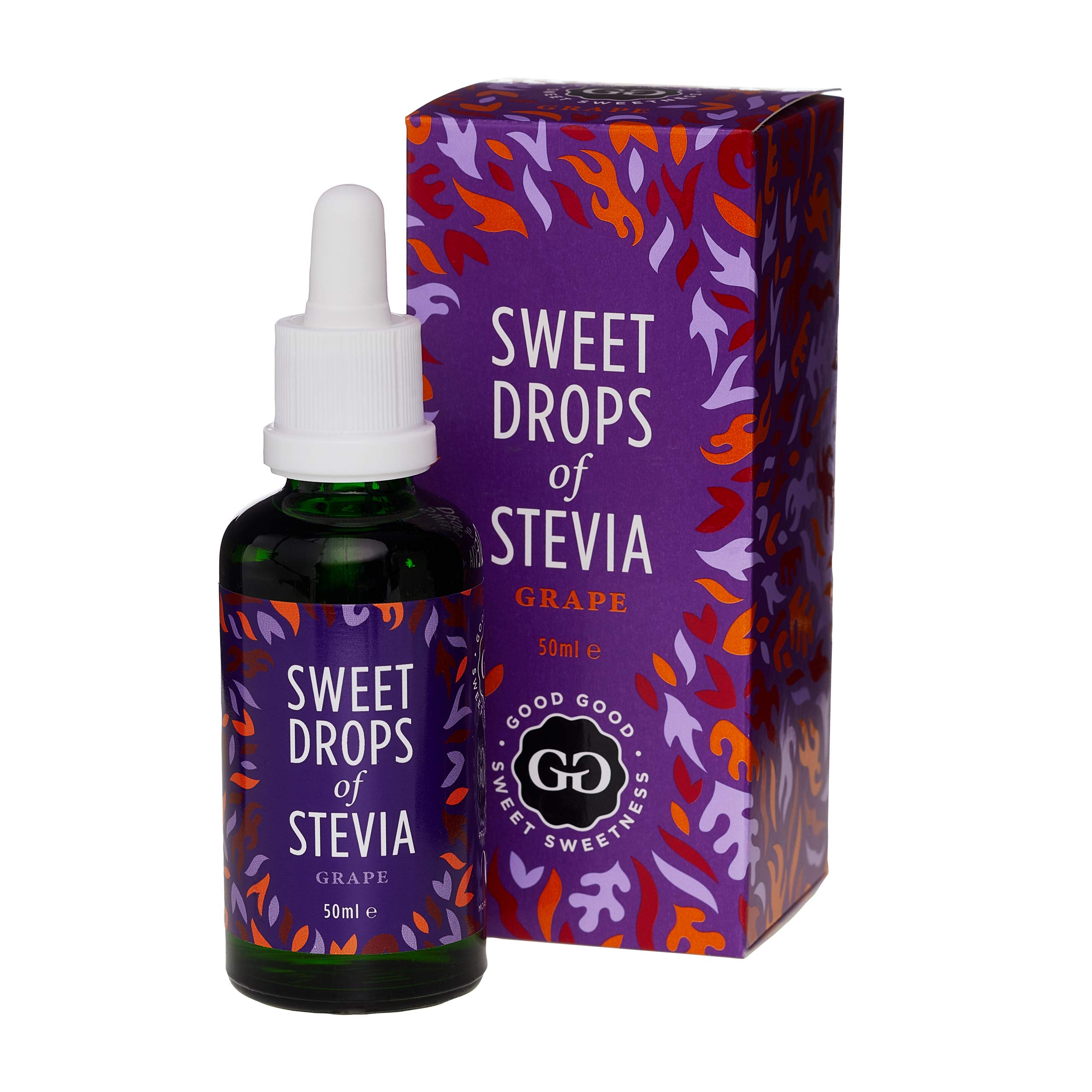 Raspberry Stevia Drops by Good Good (1.7 Fl oz / 50ml