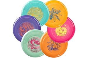 Frisbee Go Flying Disc, 9 Inch Lightweight Sports Disc for Beginners Outdoor Beach Backyard Lawn Park Camping Family Activity