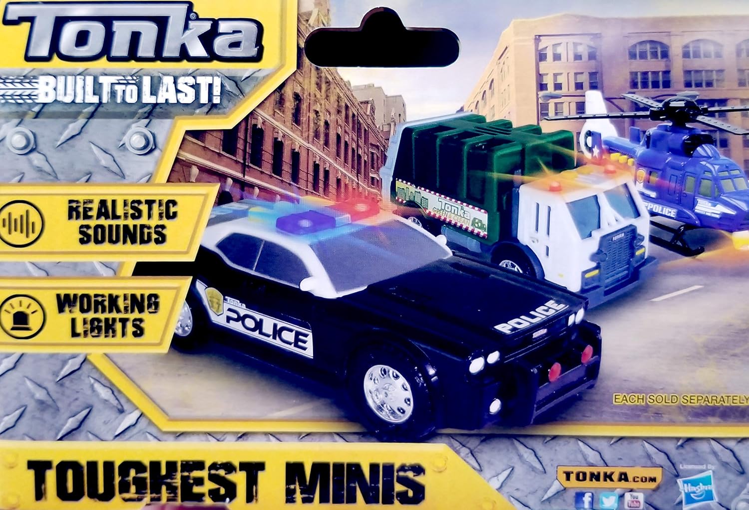 tonka toughest minis garbage truck