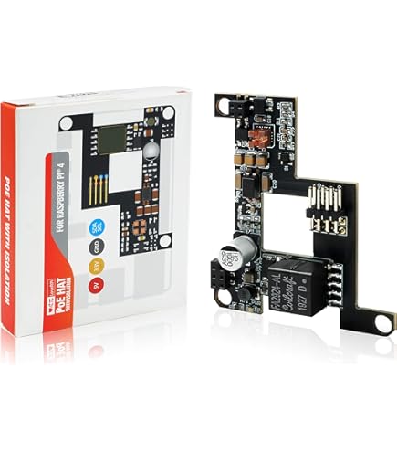 Amazon.com: waveshare Power Over Ethernet (PoE) HAT for Raspberry