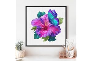Cross Stitch Kits - Cute Flower Butterfly Series | Beginner DIY Embroidery Kit with 11CT Fabric & Vibrant Threads | DIY Mindf