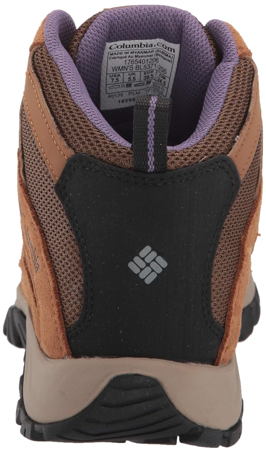 Columbia Womens Crestwood Mid Waterproof Hiking Shoe