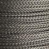 400lb 1.7mm 100% Dupont Kevlar Braided Line, Cut Resistant, Low Stretch,Heat Tolerant to 800º+f (heavy duty speargun band constrictor, model rocket paracord, survival/tactical utility cord)