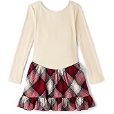 The Children's Place Girls Shirt Dress, Long Sleeve