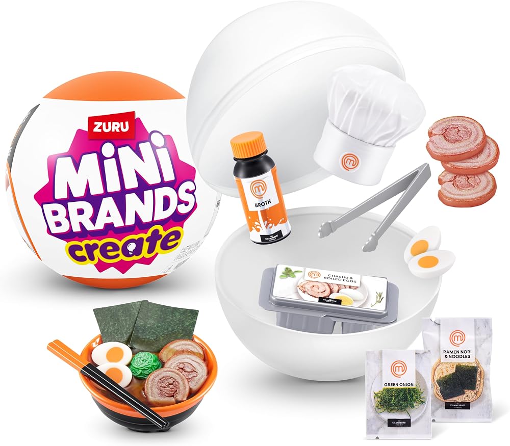 Mini Brands Create MasterChef Capsule by ZURU Series 1 Collectible Toy