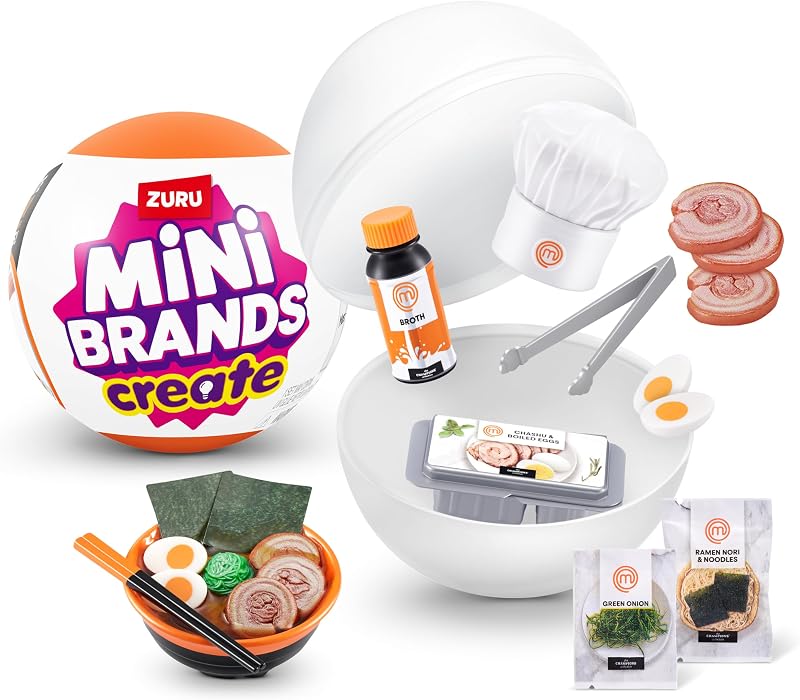 Mini Brands Create MasterChef Capsule by ZURU Series 1 Collectible Toy