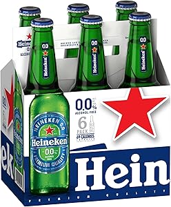 Heineken Non-alcoholic Beer, 11.2 Oz, 6 Ct