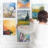 Conda Canvas for Painting 20x25 cm 24 Pack 100% Cotton Acid Free Prime view 6