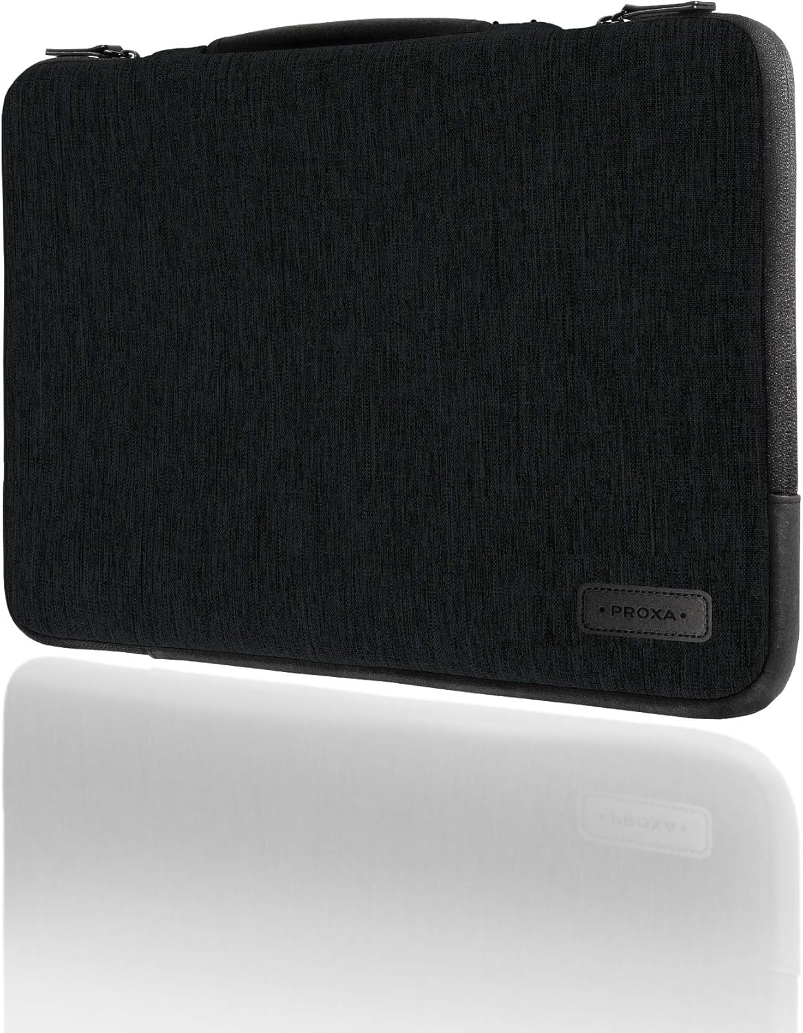 PROXA Laptop Sleeve Bag Briefcase Cover for 13-13.3" MacBook Air/Pro Microsoft Dell Acer ASUS HP Lenovo Toshiba13-13.3" Notebook Computer Tablet, Ultra Slim with Dual Layer, Elegance Black