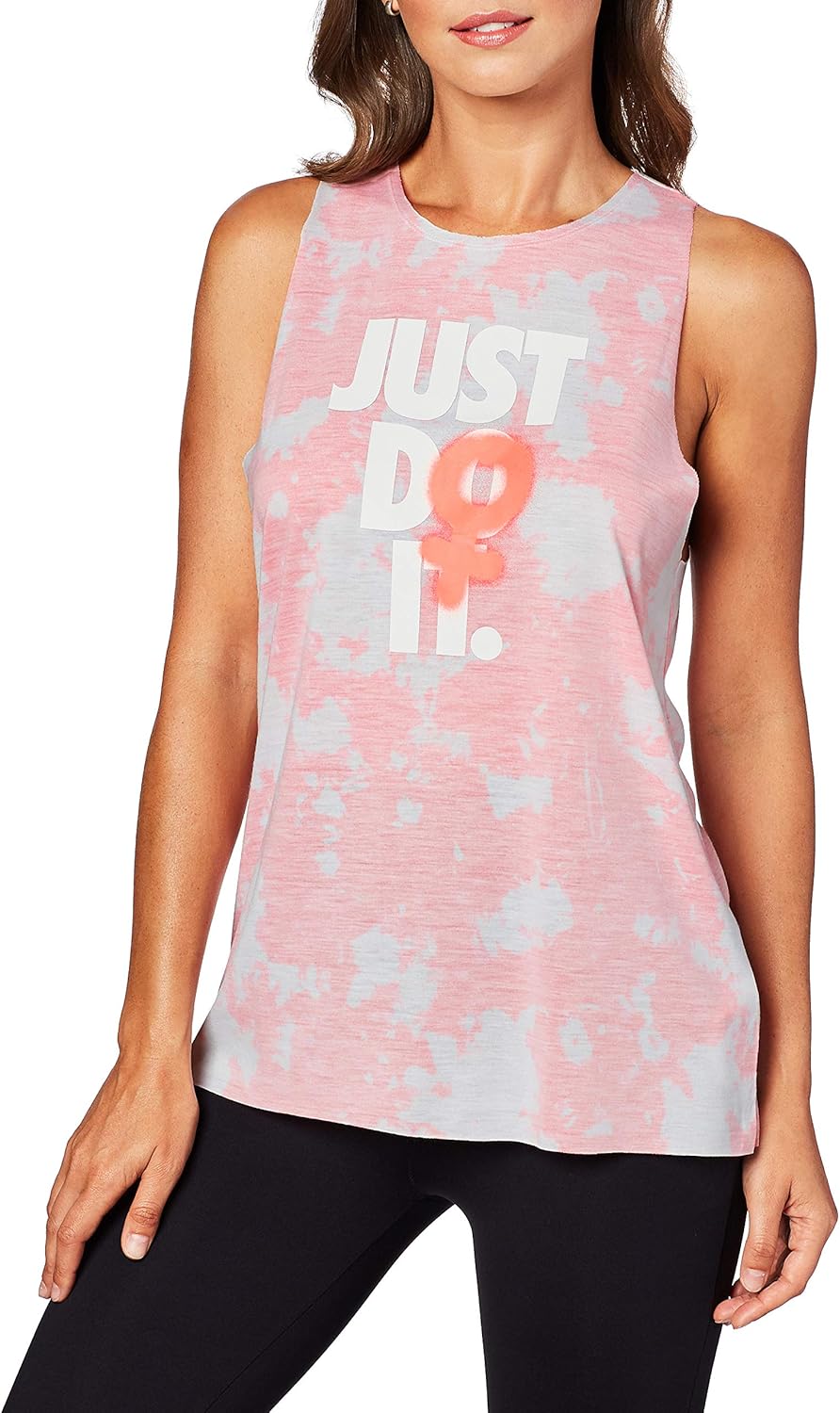 tie dye nike shirt women's